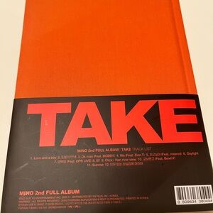 K-pop TAKE MINO 2 nd ALBUM